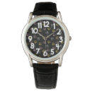 Recherche de droit montres Noir