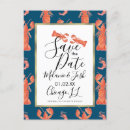 Recherche de crevettes cartes postales Aquarelle