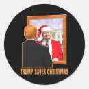 Recherche de anti noël autocollants Président