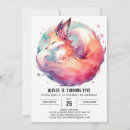 Recherche de le renard invitations Aquarelle
