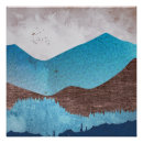 Recherche de sommet de montagne posters Abstrait