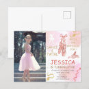 Recherche de chaussure de ballet vœux cartes Mignon