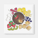 Recherche de fraise de chocolat magnets Nourriture