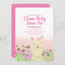 Recherche de llama anniversaire invitations Fiesta