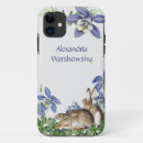 Recherche de lapin bleu iphone coques Fleurs