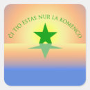 Recherche de drapeau vert autocollants Étoile