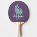 Recherche de licorne raquettes ping pong Scintille