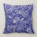 Recherche de paisley coussins Cru
