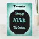 Recherche de 105 anniversaire cartes Bleu