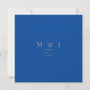 Recherche de bleu cobalt mariage invitations Couple