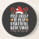 Recherche de basket balls dessous de verres Noël