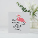 Recherche de flamant drôle invitations Amusant