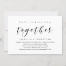 Recherche de ensembles de de mariage invitations Noir et blanc