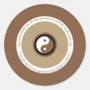 Recherche de symbolisme autocollants Yin yang