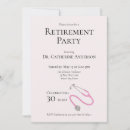 Recherche de retraite médicale invitations Docteur