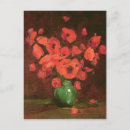 Recherche de vase fleurs cartes postales Rouge