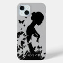 Recherche de silhouette noire iphone coques Pour elle