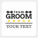 Recherche de groomsmen autocollants Élégant
