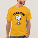 Recherche de teacher tshirts Charlie brune