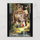 Recherche de hansel cartes postales Sorcière