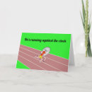 Recherche de drôle de coureur vœux cartes Race