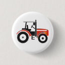 Recherche de tracteur badges Rouge