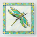 Recherche de libellule horloges Pastel