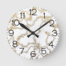 Recherche de marbre blanc horloges Luxe
