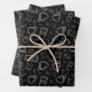 Recherche de café noir papier cadeau Blanc