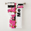Recherche de pink bain serviettes Noir