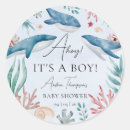 Recherche de baby shower nautique autocollants Garçon