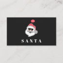 Recherche de père noël cartes visite Festif