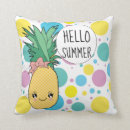 Recherche de fruits de kawaii coussins Pour tous
