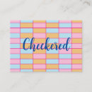 Recherche de motif de damier cartes visite Pour elle