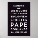 Recherche de direction posters Noir
