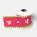 Recherche de flocon de neige rubans Rose