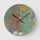 Recherche de klimt horloges Floral