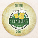 Recherche de st patricks day dessous de verres Bière