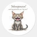 Recherche de chats humoristiques autocollants Pour elle