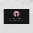 Recherche de auteurs cartes visite Freelance