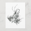 Recherche de abstrait noir et blanc cartes postales Graphique