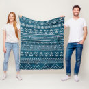 Recherche de tribal bleu Géométrique