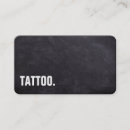 Recherche de tatouage noir cartes visite Minimaliste