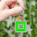 Recherche de sécurité porteclés Code qr