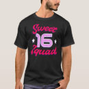 Recherche de sweet 16 tshirts Années