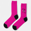 Recherche de femmes chaussettes Monogramme