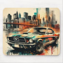 Recherche de voiture américaine tapis souris Cool