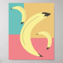 Recherche de banane jaune posters Rétro