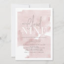Recherche de cloud baby shower fille invitations Aquarelle