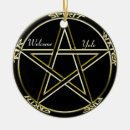 Recherche de wiccan ornements Pentagone étoilé
